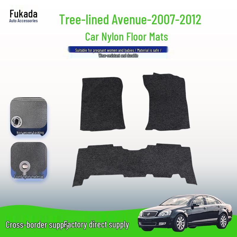 Compatible Floor Mats and Full Coverage Nylon Trunk Mat for Boulevard 2007-2012