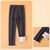 Хлопковые штаны высокого качества для девочек, зимние кашемировые толстые теплые леггинсы, детские длинные брюки в вертикальную полоску, верхняя одежда, одежда