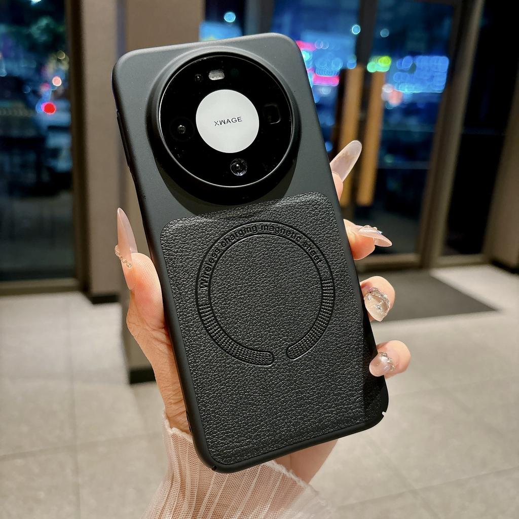 P90pro подходит для Huawei P80pro кожаный узор магнитная застежка P70U чехол для мобильного телефона Nova15/14U противоударный защитный чехол