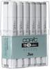 Набор Too Copic TG 12 цветов