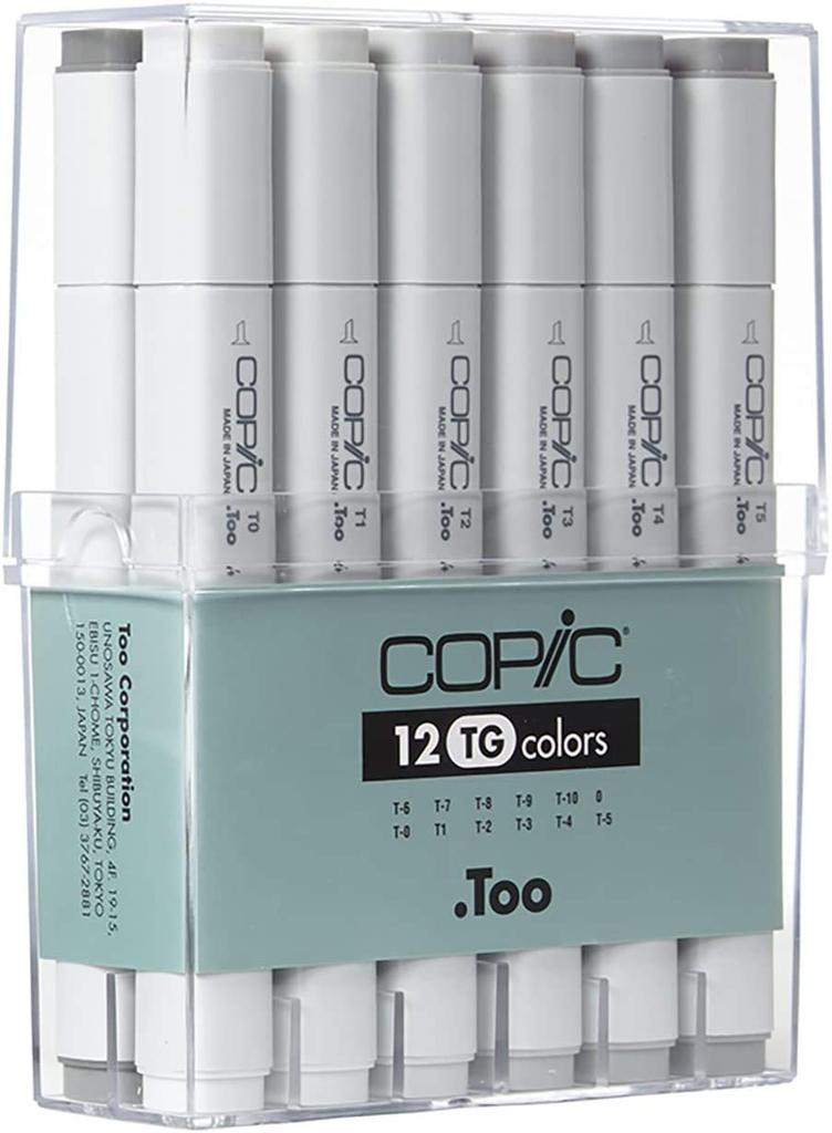 Набор Too Copic TG 12 цветов