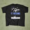 It Follows T-Shirt - Cult Horror Movie Tee, Scary Cinema Gift All-season Casual Comfortable Base Layer T-shirt, Unisex.