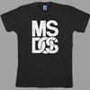 MS DOS T Shirt - Retro Computer, Logo New Arrived Cotton  Men T-shirt Fashion Cool Hip-hop O-neck Tshirt Big Size 3XL HOMME