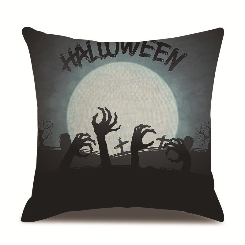 Хэллоуин Льняная Наволочка Наволочка с Принтом