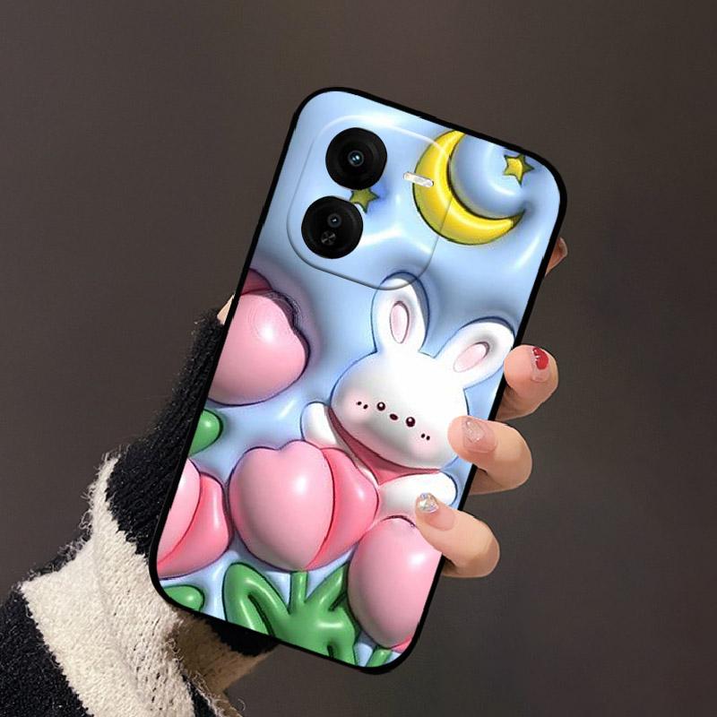 Чехол для IQOO Z9x Мягкий силиконовый противоударный защитный чехол Funda Для Vivo IQOO Z9x Защита от падения Чехол для телефона Coque