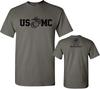 2026 US Marine Corps Bulls Dog USMC Military T-shirt Cotton O-neck Summer Short Sleeved Casual WoPure Cotton T-shirt