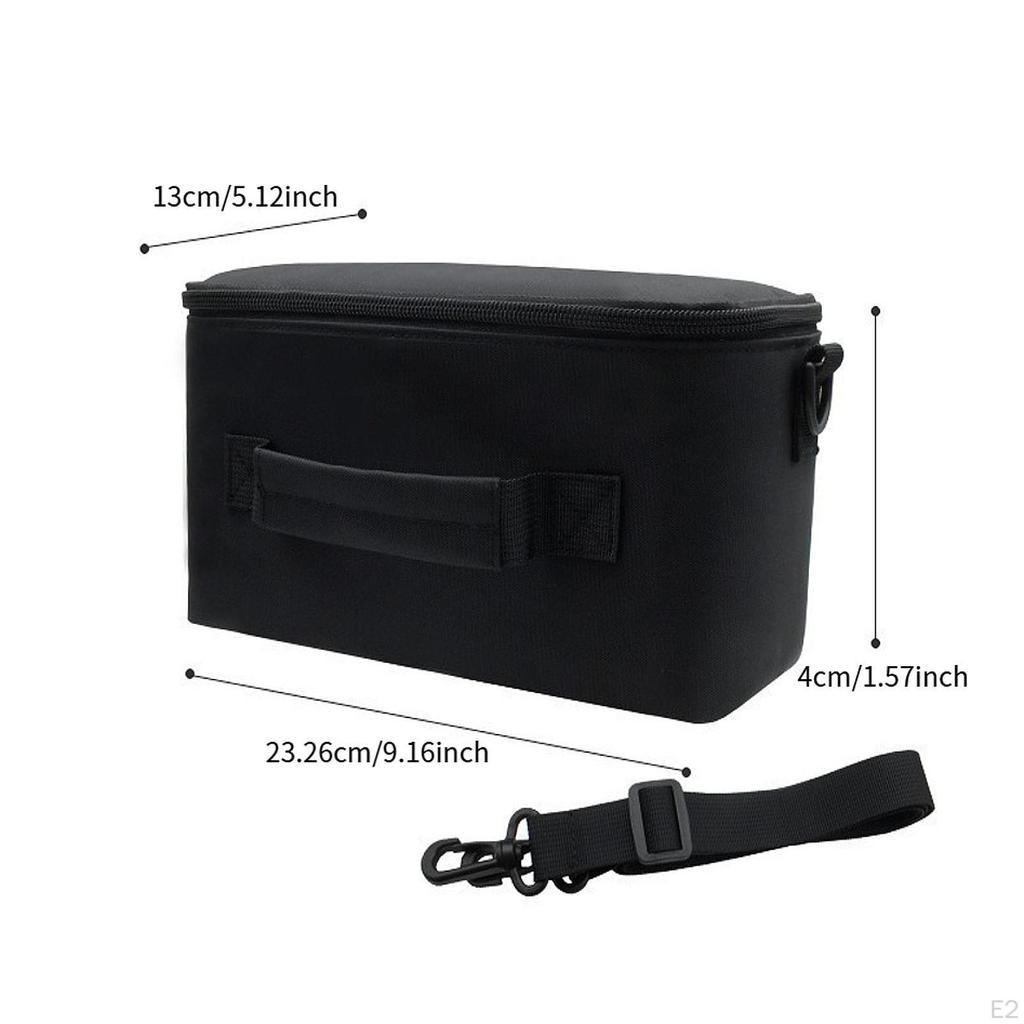 Projector Carrying Case Portable Versatile Shockproof Lightweight Adjustable Shoulder Straps with