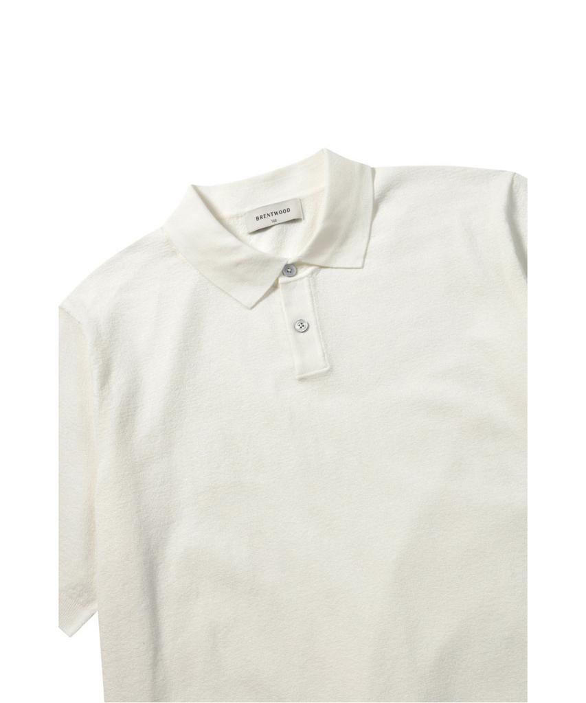 BRENTWOOD [Griffiths] Washable Polo Neck Sweater Brwam26421Ivx