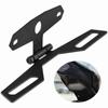 Motorbike ATV Adjustable Folding License Plate Bracket Tail Eliminator License Number Plate Bracket Mount Tidy Tail