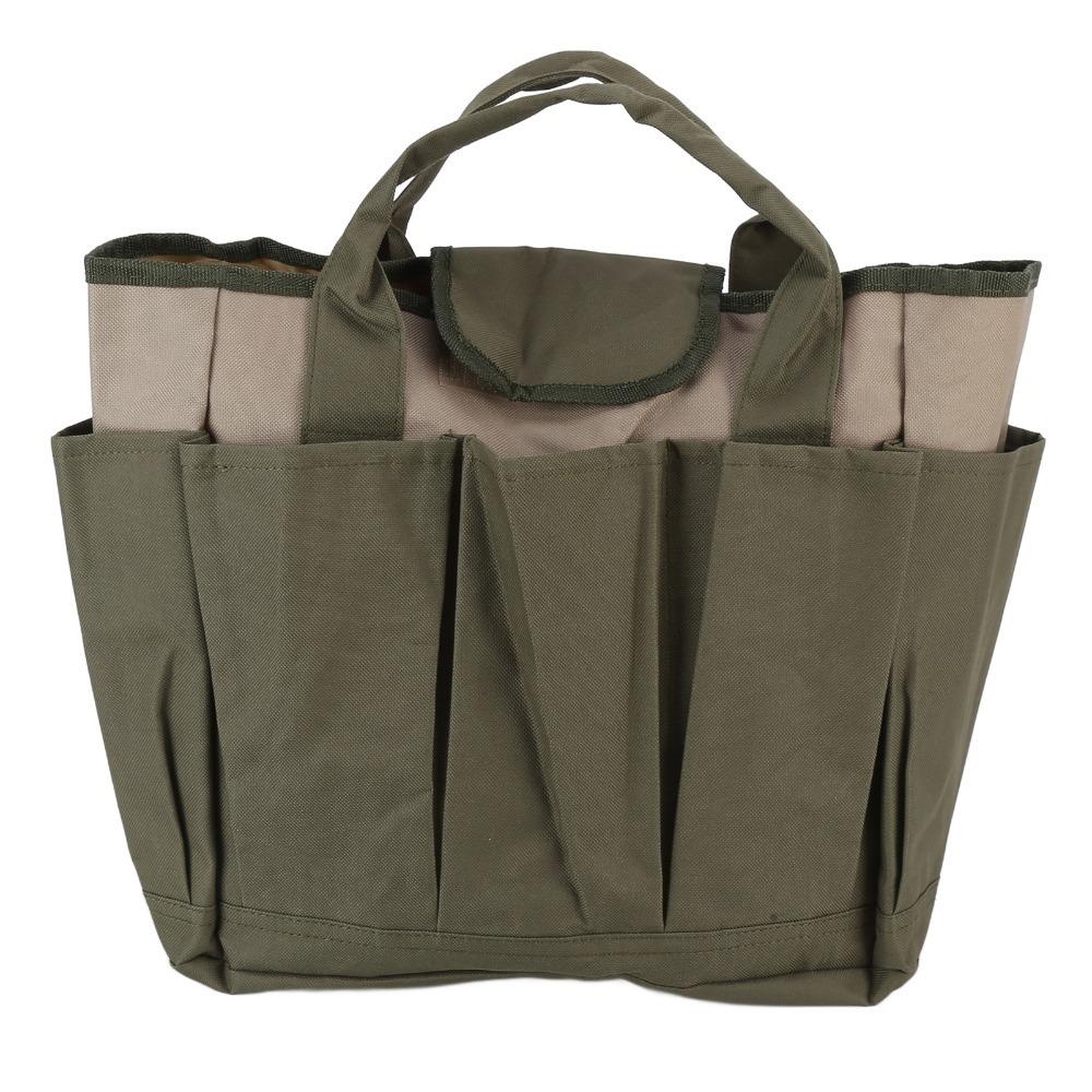 Portable Garden Tool Storage Bag Oxford Cloth Garden Tool Organizer Outdoor Planting Tasks