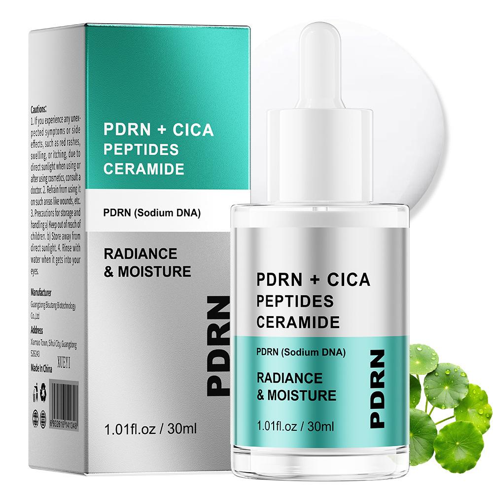 30ml PDRN Centella CICA Facial Essence Ceramide Peptide Hydrating Serum For All Skin Types