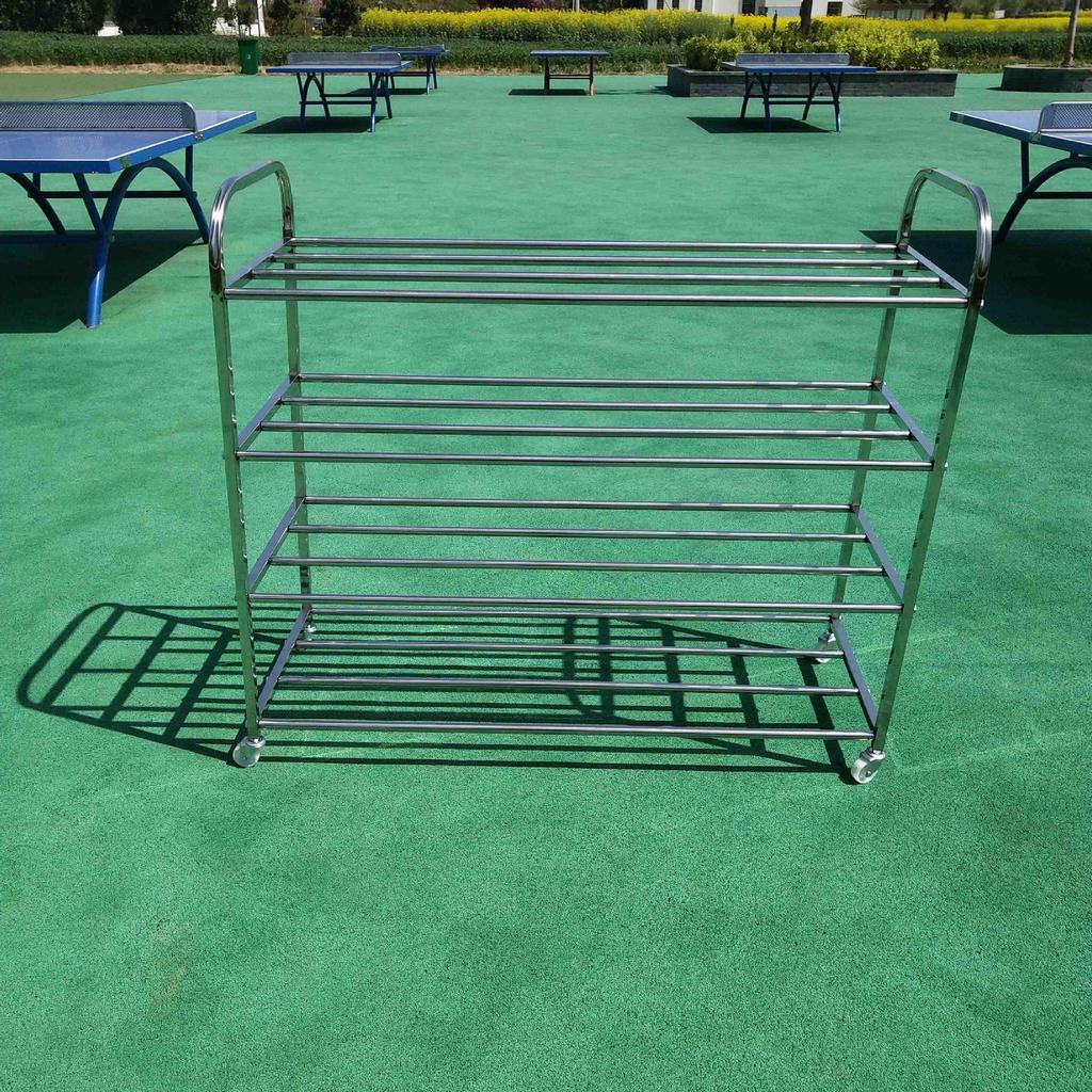 Outdoor Kindergarten Basketball Storage Cart