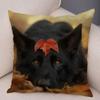 Домашнее животное овчарка декоративная наволочка для офиса гостиная автомобиль украшения дома наволочка