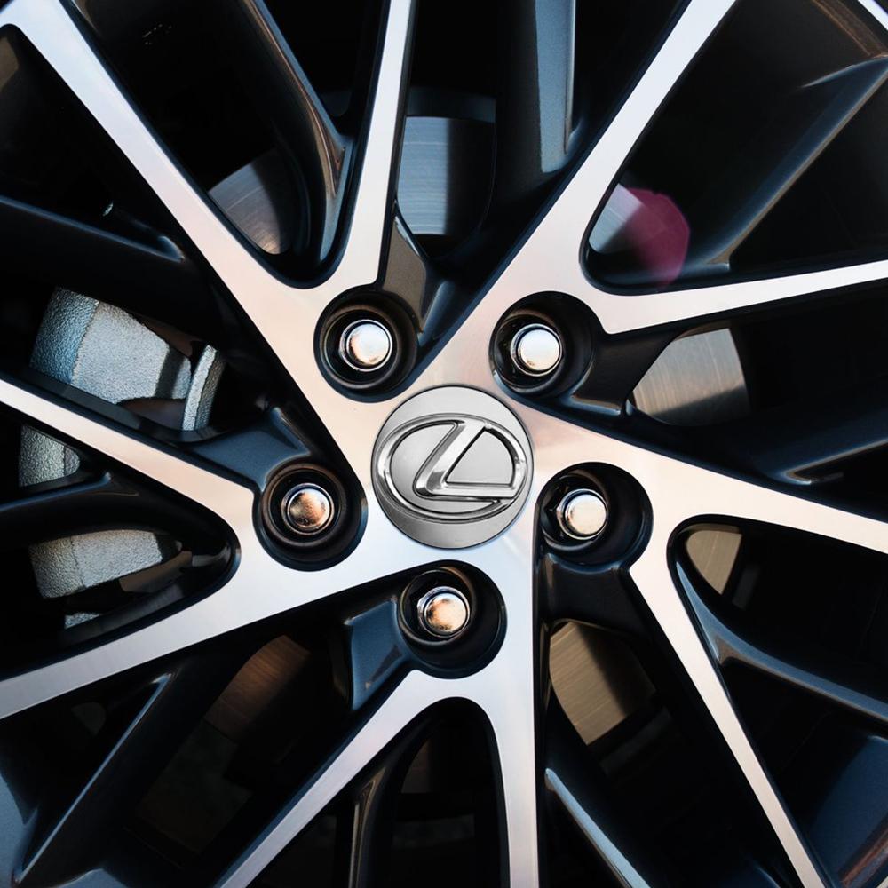 4Pcs 60MM For Lexus LS IS350 ES300h ES300 IS250 IS220d NX350h Car Styling Wheel Center Cap Emblem Hub Covers Outside Accessories