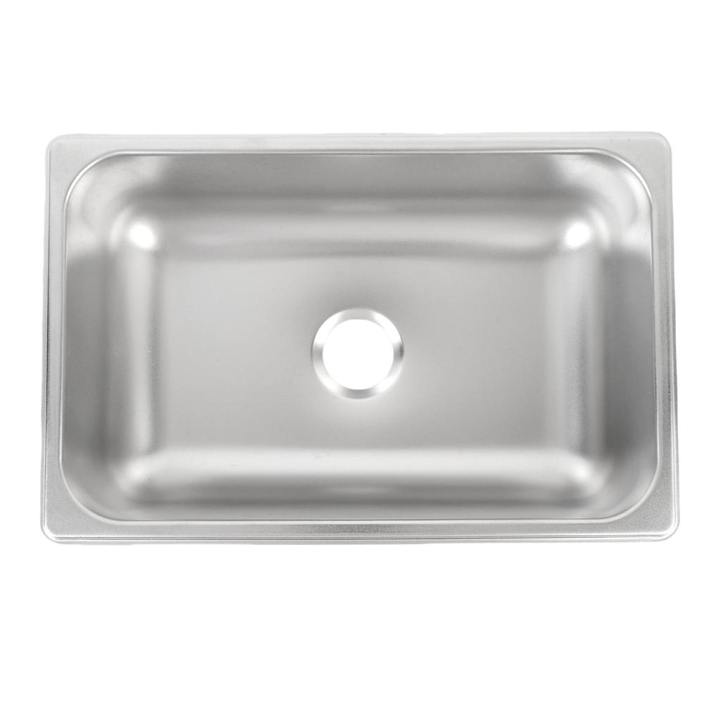 12.44x8.11x3.94дюйма Кухонная мойка из нержавеющей стали 304 с отверстием для слива 40 мм, Барная мойка, Одинарная раковина