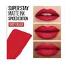 Rouge à lèvres - Maybelline New York - Superstay Matte Ink - N°320 Individualist - 5ml - Fini mat velouté
