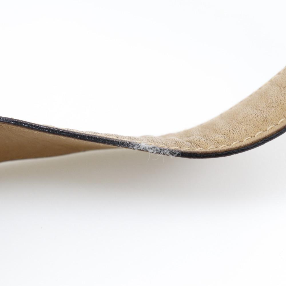 Celine Макадам Сумка через плечо бежевая ПВХ Женская Б/У