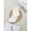 Monfoot Women S baSic Mid Calf SockS White