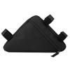 Quick Release Front Saddle Cycling Bike Accessories Top Tube Triangle Tool Bag (Black)