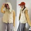 Autumn and winter new loose hooded cotton vest women loose young mother girlfriends cotton vest jacket