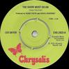 7-дюймовая пластинка LEO SAYER The Show Must Go On CHS2023 Chrysalis 1973 Великобритания Поп Б/у