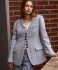 Sigreat Button Wool Jacket_Sky Blue