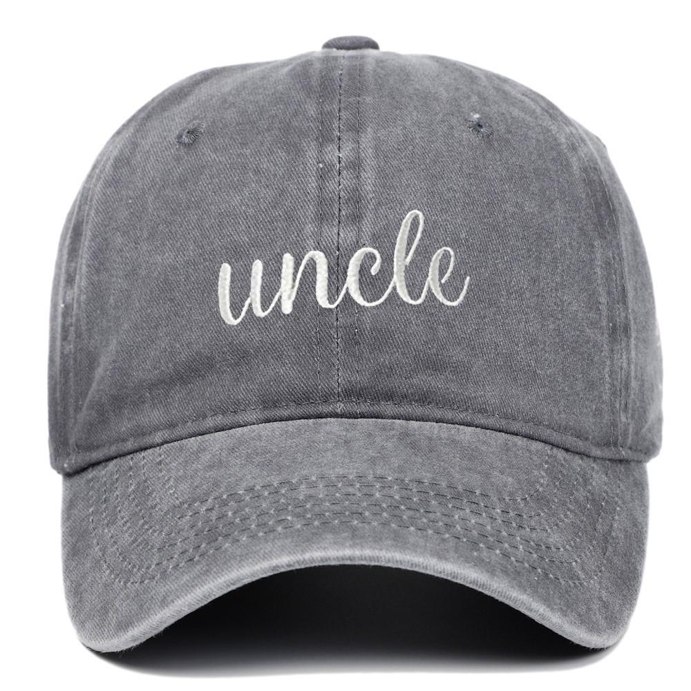Washed Cotton Embroidery Baseball Cap Vintage Baseball Cap Fashion Couple Baseball Hats