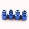 4pcs Racing Fuel Injector Top Hats Adapters for Honda Civic and Acura RDX Injectors to B16 B18 D16Z D16Y Engines FP-1047 Fuel Injectors 6