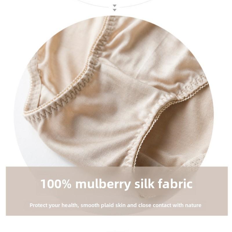 1 Pc Low Waist Sexy Lace Triangle Briefs Silky Smooth and High Elasticity Silk Home Underwear Briefs