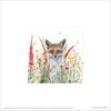 Julia Pankhurst Fox In Flowers Print