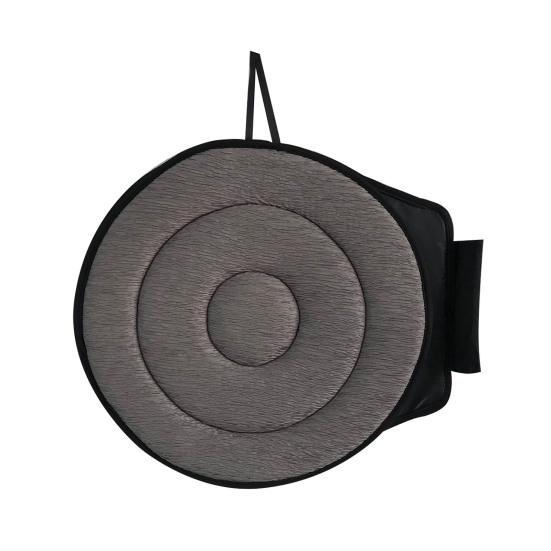 Подушка для сиденья с поворотом на 360 градусов, износостойкая, дышащая ткань, нескользящая, круглая, вращающаяся, подушка для автомобильного сиденья