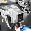 Интерактивная игрушка-робот собака, игрушка с дистанционным управлением, программируемый умный механический волк, RC питомец 2.4G с голосом и звуком, подарок для малышей и мальчиков