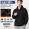 FUZHIHUA Plus Loose Fit Pullover Popular Long Solid Unisex Men's Hoodie, Size, Sweatshirt, Spring/Autumn Clothing, Sleeve, Color, Stylish, Casual,