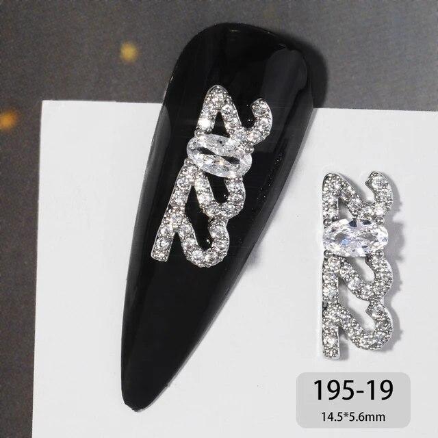 Chinese New Year 3D Nail Art Accessories Jewelry Decorations DIY Tiger Lucky Money Bag Crystal Red Gemstone Rhinestone Beads