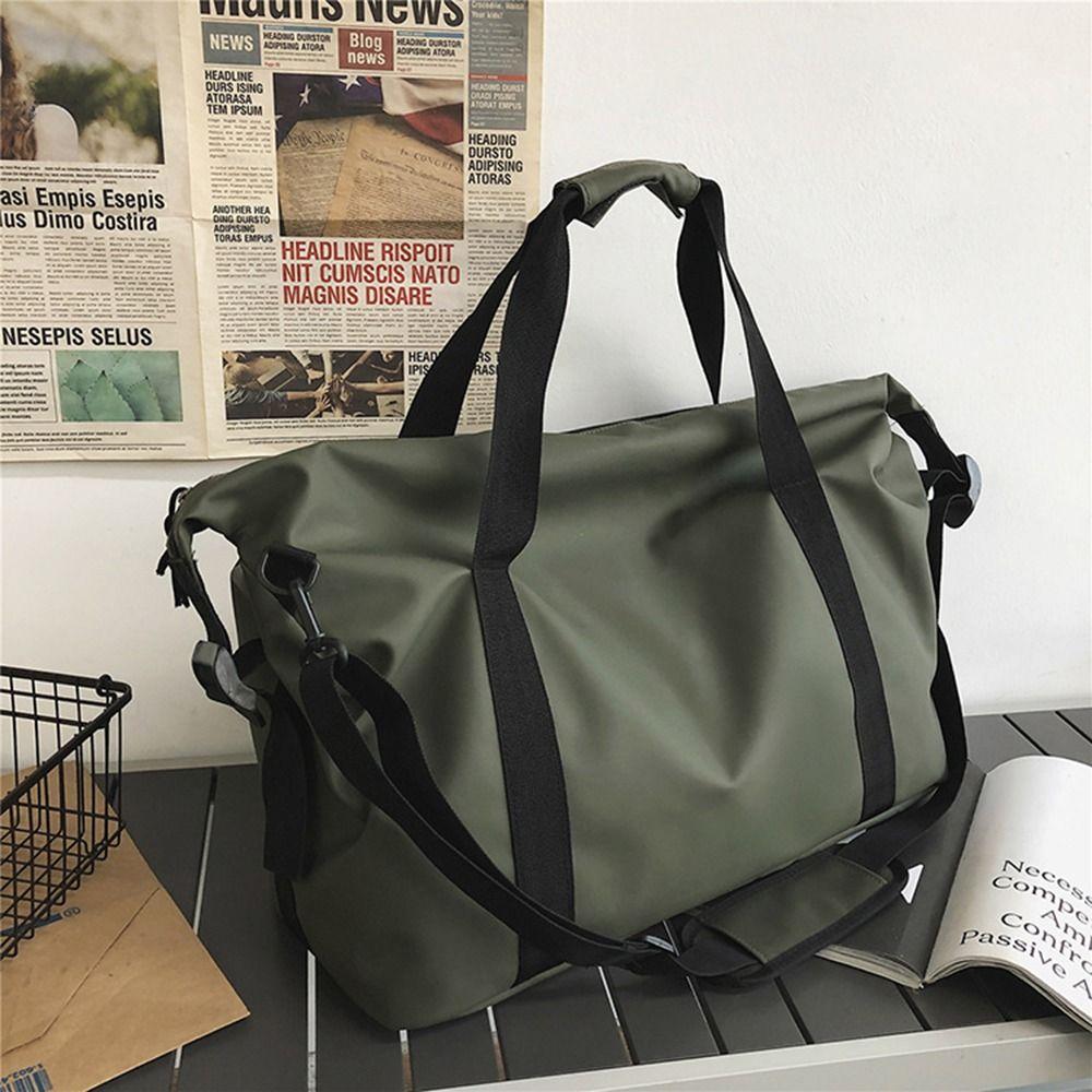 Large Capacity Travel Duffel Bag Waterproof Women's Clothing Tote Oxford Gym Handbags Weekend