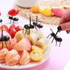 Set of 36 Cute Ant Food Picks Home Entertaining Picks Fruit Picks for Party Snacks Cake and Fruit Tableware Decoration