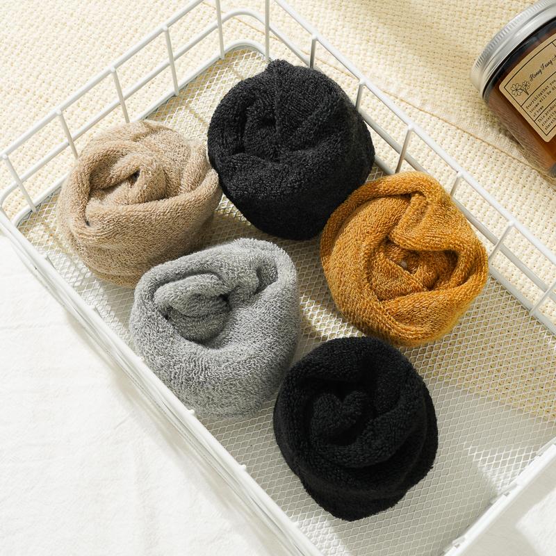 Мужские утолщенные хлопковые носки Теплые носки средней длины Мягкие, приятные к коже Повседневные носки