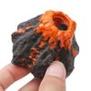 Практичные украшения для аквариума из смолы, украшения, кислородный насос, форма вулкана, аэратор