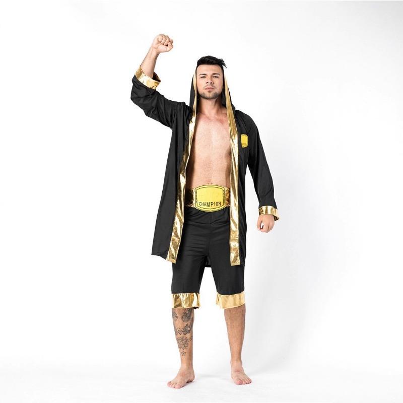 Костюм боксера для пары на Хэллоуин, профессиональный костюм для выступлений, тренировочный костюм для единоборств Санда