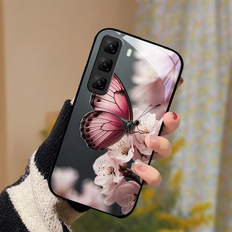 Для Infinix Hot 60 Pro Plus 60i Чехол Закаленное Стекло Чехол для Телефона Защита Камеры Защитный Чехол Для Infinix Hot60 Pro 60Pro Capa