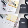 YOOUSOO 2 Pack Under Desk Storage Drawer Organizer, Hidden Slide Out Drawer Attachment, with Self - Adhesive Feature for Desktop and Table