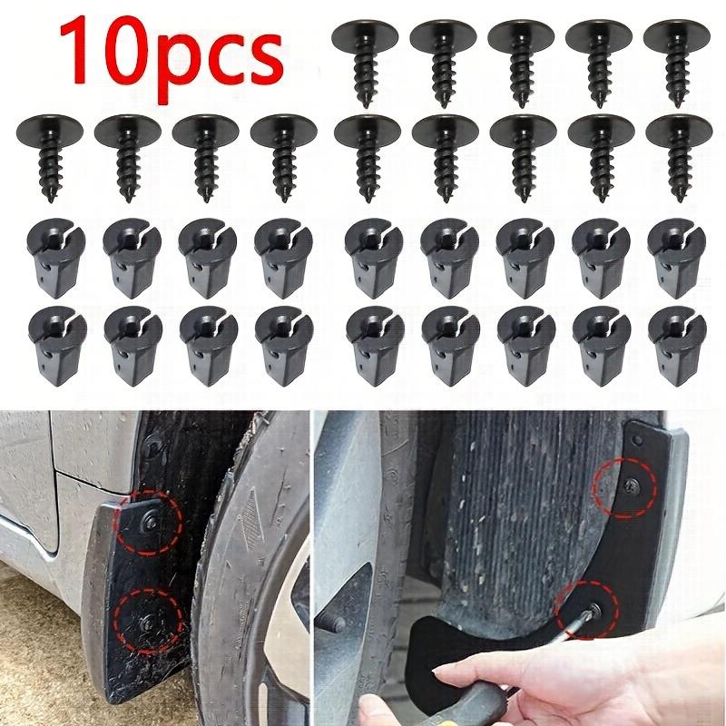 10 Pcs Engine Cover Undertray Splashguard Wheel Arch Torx Screw Retainer Fastener Clips Bolt Universal For VW
