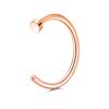 Европейские и американские модные кольца для носа, кольца для носа из медицинской нержавеющей стали, C-образные пирсинг-украшения из титанового сплава, оптовая продажа, ощущение высокого класса