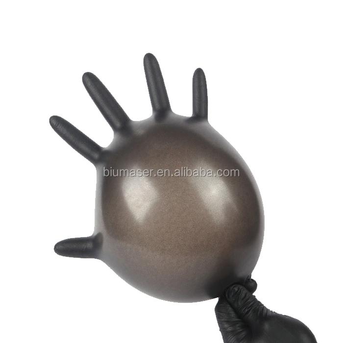 100pcs/box S,M,L Black Nitrile Tattoo Gloves Disposable Tattoo Latex Gloves
