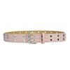 Dress For Women Personality Jeans Hip Hop PU Leather Belt Rivet Waistband Waist Strap Waist Belt