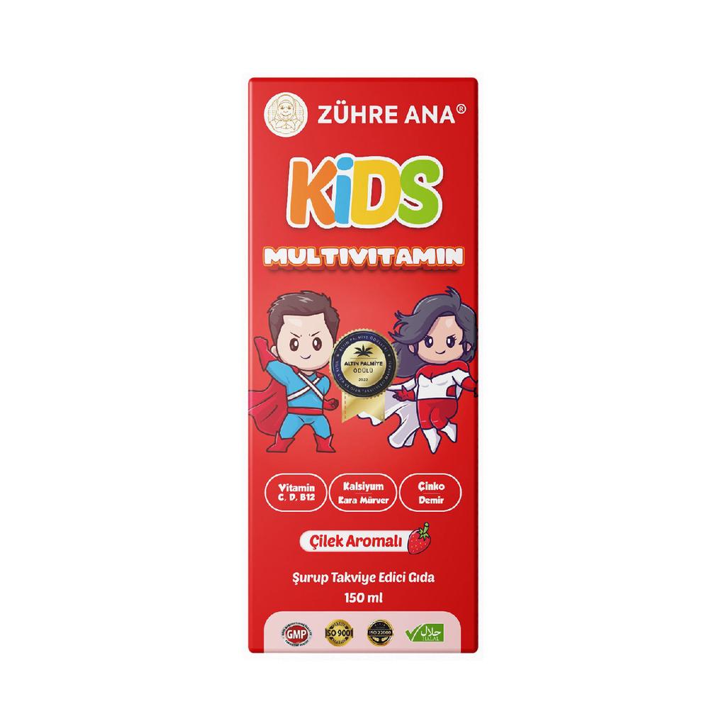 Детский мультивитаминный сироп Клубника 150 мл