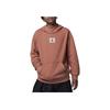 Jordan Essentials Solid Color Hooded Pullover Casual Sweatshirt Kids Sweatshirt Orange FZ1804-898