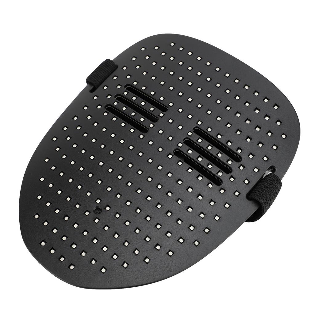 LED Party Face Cover 50 Modes Rechargeable Light Up Transforming Face Cover with Gesture Sensing 5V