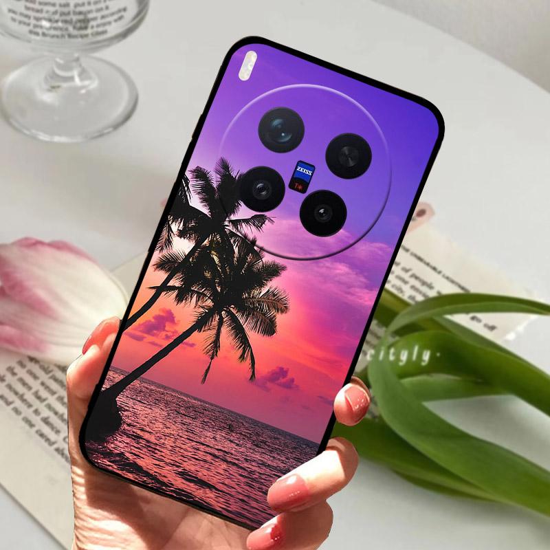 Чехол для VIVO X300 Pro X300Pro 5G Модный Силиконовый Мягкий ТПУ Ударопрочный Защитный Задняя Крышка Для VIVO X 300 Pro V2502A Чехол для Телефона