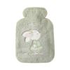 Cartoon Tummy Warmers 500ml Hand Warmer Hot Water Bottle Plush Cover Hot Water Bag